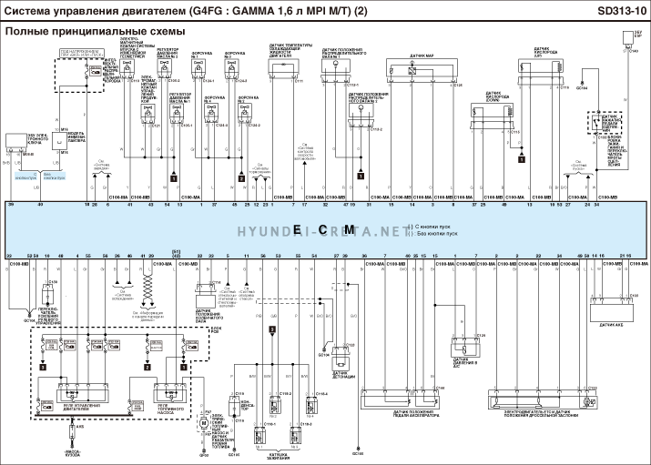 Электросхема крета