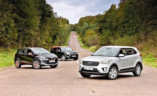 Выбираем между Hyundai Creta, Renault Kaptur и Kia Soul. Сравнительный тест-драйв