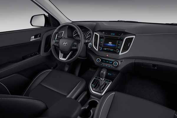 Салон максимальной комплектации Hyundai Creta