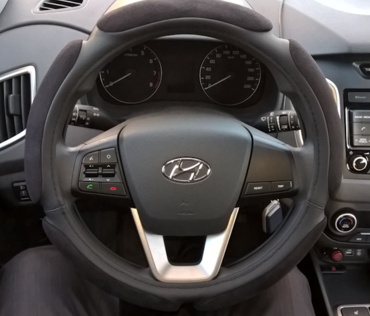 Как снять кнопки на руле hyundai creta